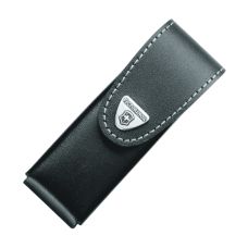 Чехол для ножей Victorinox 111 мм/4-6 слоев, на липучке, кожаный, черный