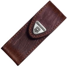 Чохол для ножів Victorinox 84-91 мм/2-4 шарів, липучка, шкіряний, коричневий