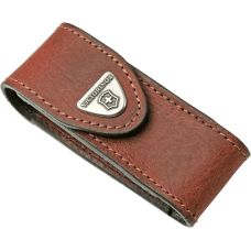 Чохол для ножів Victorinox 84-91 мм/2-4 шарів, липучка, шкіряний, коричневий