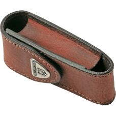 Чохол для ножів Victorinox 84-91 мм/2-4 шарів, липучка, шкіряний, коричневий