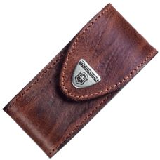 Чохол для ножів Victorinox 84-91 мм/5-8 шарів, липучка, шкіряний, коричневий