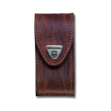 Чохол для ножів Victorinox 84-91 мм/5-8 шарів, липучка, шкіряний, коричневий