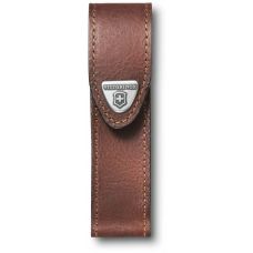 Чехол для ножей Victorinox 111 мм/2-3 слоя, на липучке, кожаный, коричневый