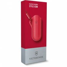 Чехол Victorinox Style Icon для Classic Colors 58 мм/1-2 слоя, кожа, красный