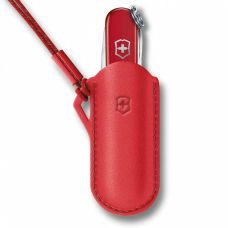 Чехол Victorinox Style Icon для Classic Colors 58 мм/1-2 слоя, кожа, красный
