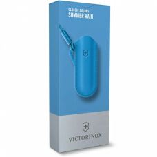 Чохол Victorinox Summer Rain для Classic Colors 58 мм/1-2 шари, шкіра, синій