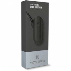 Чехол Victorinox Dark Illusion для Classic Colors 58 мм/1-2 слоя, кожа, черный