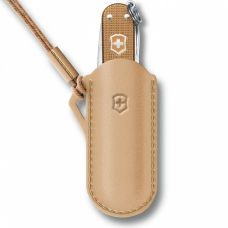 Чохол Victorinox Wet Sand для Classic Colors 58 мм/1-2 шари, шкіра, бежевий