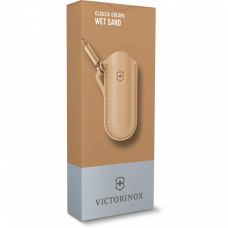 Чохол Victorinox Wet Sand для Classic Colors 58 мм/1-2 шари, шкіра, бежевий