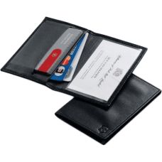 Чехол Victorinox для SwissCard, кожзам, черный