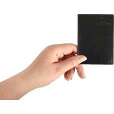 Чехол Victorinox для SwissCard, кожзам, черный
