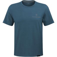 Футболка Victorinox VX Collection Logo Graphic Blue, L, синя Футболка Victorinox VX Collection Logo Graphic Blue, L, синя