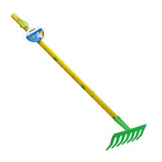Грабли детские зеленые Штокер 7 зубцов Kid's Garden Stocker 2324