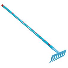 Грабли детские голубые Штокер 7 зубцов Kid's Garden Stocker 2325