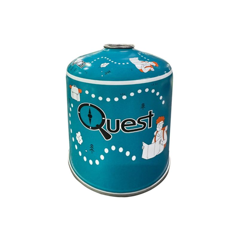 Набор из 12 шт газовых баллонов резьбовых бутановых Quest, 450гр