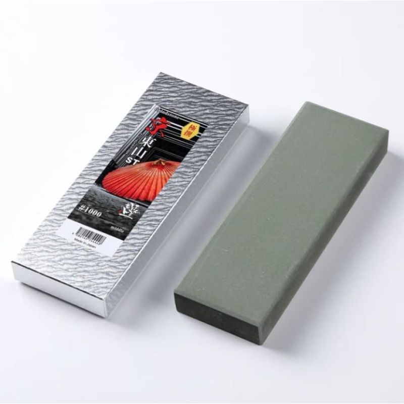 Точильний камінь японський водний 1000 grit KYO HIGASHIYAMA 205x73x25 мм, 0,87 Kg (4580149744448)