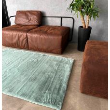 Ковер из искусственного меха NJORD 160х220 см Tiffany Mint мятно-зеленый пушистый
