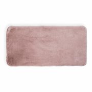 Ковер из искусственного меха NJORD 75х150 см Rose меланж-розовый пушистый