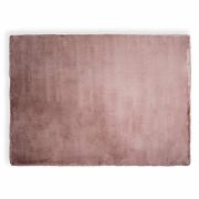 Ковер из искусственного меха NJORD 160х220 см Rose меланж-розовый пушистый