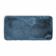 Ковер из искусственного меха NJORD 60х120 см Blue меланж-синий пушистый