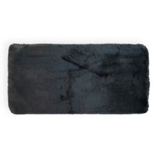 Ковер из искусственного меха NJORD 60х120 см Phantom Graphite серо-черный пушистый