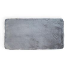 Ковер из искусственного меха NJORD 60х120 см Quartz серо-коричневый пушистый