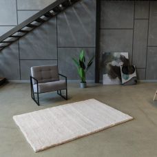 Килим зі штучного хутра NJORD 120х180 см Vanilla Ice ванільно-бежевий пухнастий 