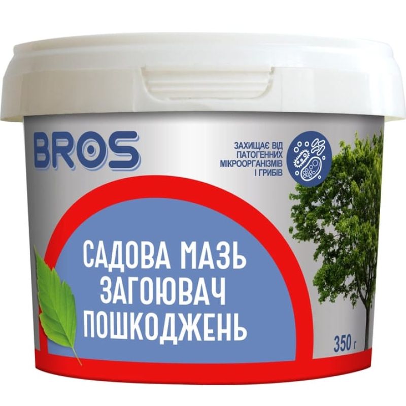Мазь садова для загоєння пошкоджень Еко - Дерма, Bros Польща 350 мл