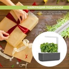 Гідропонна установка Click and Grow 7229 Smart Garden 3 Сірий