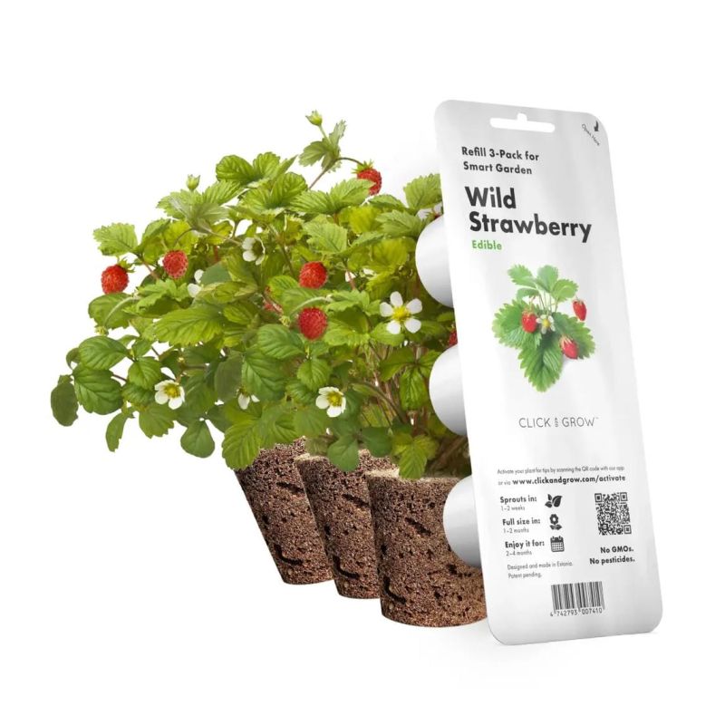 Сменный картридж Click and Grow Дикая клубника 7410 (3 капсулы)