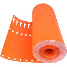 Этикетки - петля для маркировки растений TYVEK/Тивек оранжевые 1,27*16 см,1000шт