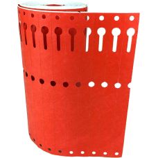 Этикетки - петля для маркировки растений TYVEK/Тивек красные 1,27*16 см,1000шт