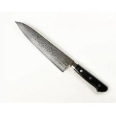 Ніж кухонний Gyuto (Шефський) 210 мм лезо, VG10 Damascus - дамаська сталь, 61HRC, HONMAMON (4580149741232) Японія