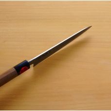 Нож кухонный Paring 150 мм лезвие, SG2, Damascus 33, 64HRC, ручка - орех,TANAKA, HONMAMON (4573200705175) Япония