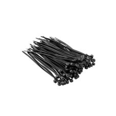 Хомут-стяжка Top Tools, 100шт, пластик, 2.5x100мм, чорний