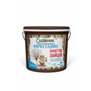 Краска садовая Садовник – защита от зайцев, грызунов 1,4 кг