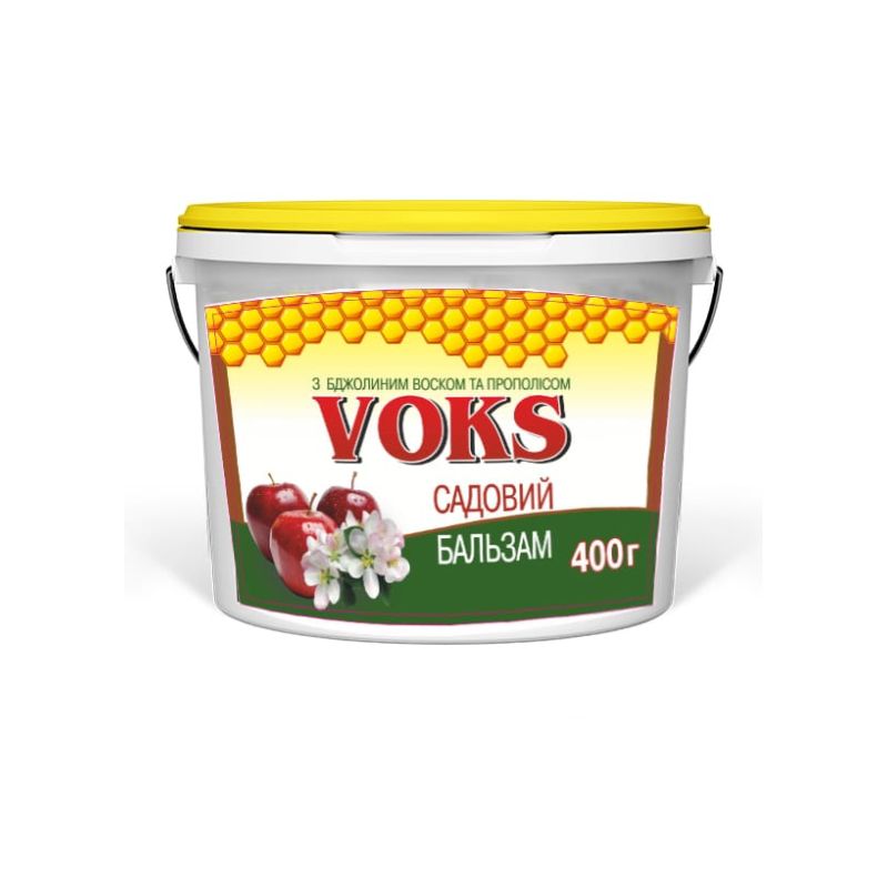 Садовий бальзам з бджолиним воском і прополісом Voks 400 г Садовий бальзам з бджолиним воском і прополісом Voks 400 г