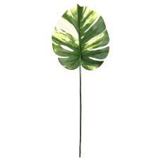 Искусственный лист Engard Monstera Alba, 71 см (TW-53)