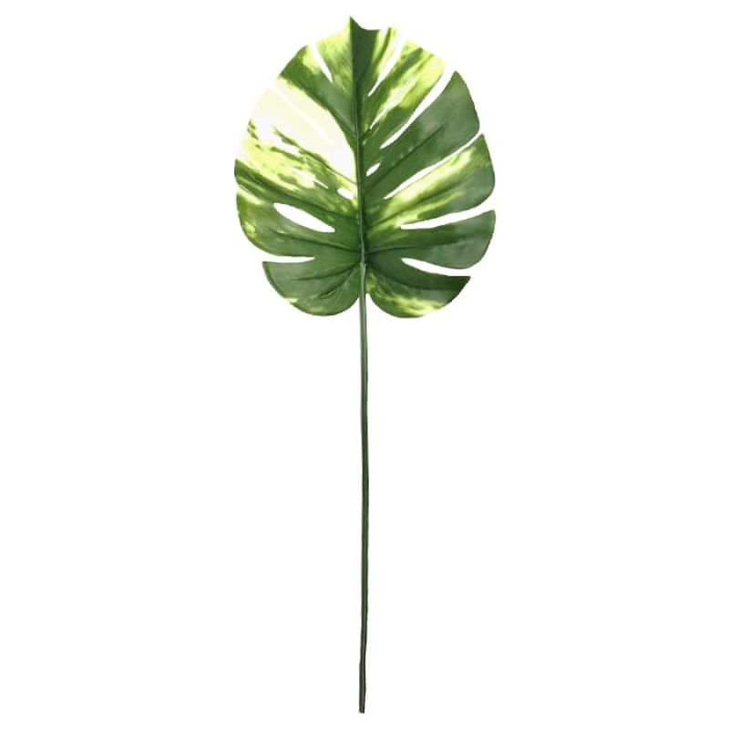 Искусственный лист Engard Monstera Alba, 71 см (TW-53)