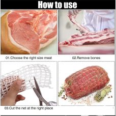 Сетка для запекания мяса, колбасы, ветчины 300 см