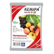 Удобрение хелатное минеральное Кемира для внекорневой подкормки, NPK 12-0-38, 25 г