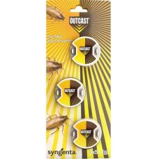 Ловушка от тараканов Syngenta Outcast, Сингента Швейцария 3 шт * 5 г