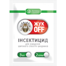 Інсектицид ЖукОФФ к.е. 3 мл на 2 сотки Ukravit / Укравіт