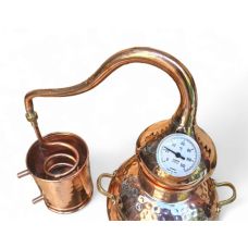Аламбик медный на 3л; с термометром, тип CACHIMBO, AV Filhos. Португалия