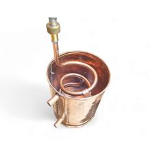 Аламбик медный на 3л; с термометром, тип CACHIMBO, AV Filhos. Португалия