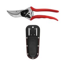 Акционный набор Садовый секатор FELCO 2+ Кобура для секатора FELCO 910 Black (Фелко 2+910)