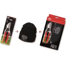 Набір FELCO 2 + ПОДАРУНОК (Секатор Фелко 2 + Фірмова Шапка Фелко в подарунковій коробці)