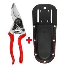 Акционный набор Садовый секатор FELCO 8+ Кобура для секатора FELCO 910 Black (Фелко 8+910)