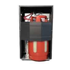 Набор: Обогреватель газовый Blue Belle//TO с термостатом 4.2 kW TMC Италия (комплект подключения с редуктором в подарок) + Баллон газовый композитный Gutgas Ragasco 24.5 л
