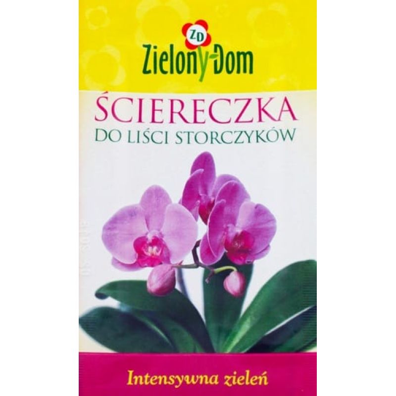 Салфетка с удобрением для листьев орхидей Zielony Dom (Польша) 1 шт